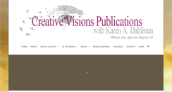 Desktop Screenshot of creativevisionspublications.com